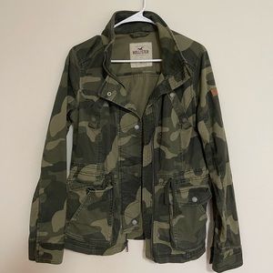 Hollister Camo Utility Jacket